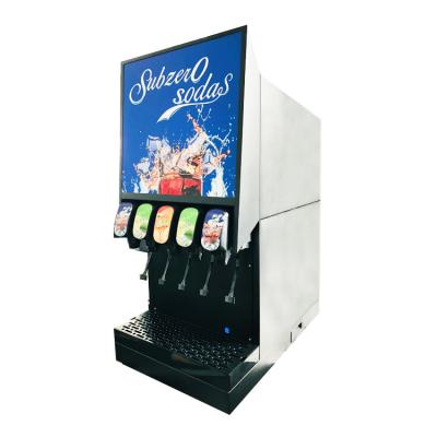 China Spray Painted 6 Valves Stainless Steel Sheet Nengyang Deposit Good Sale 304 Cold Soda Dispenser Fountain Equipment at Factory Price for sale