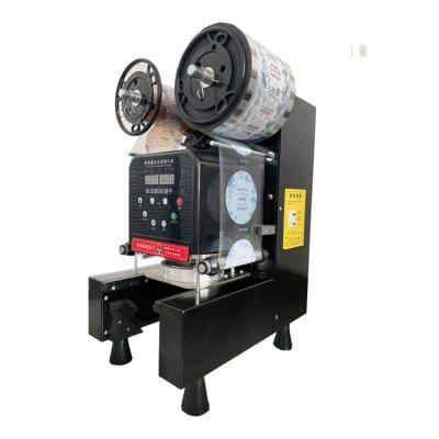 China Food Nengyang China Factory Export Customizing Cheap Juice Plastic Cup Lid Bubble Tea Boba Beverage Sealer Machine for sale