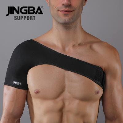 China Skin Friendly JINGBA BACK 14005 Amazon Hot Selling Customize Adjustable Neoprene Compression Shoulder Brace Support Belt Pressure Protection for sale