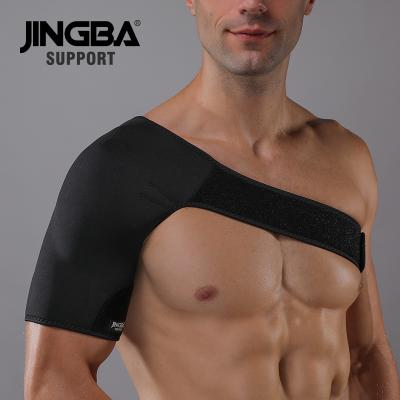 China JINGBA Skin Friendly SUPPORT Neoprene 24006 Elastic Shoulder Support Belt Back Shoulder Strap For Gym Clavicle Brace Fixation Correction for sale