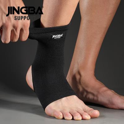 China Performance Support JINGBA BACK 20406 Custom Nylon Ankle Support Breathable Heel Exposed Socks Pressurized Ankle Joint Sleeve Brace for sale