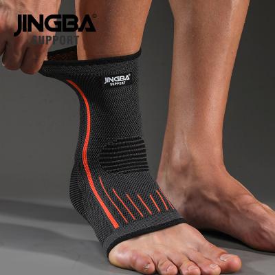 China High compression JINGBA SUPPORT 90413B high elastic ankle support basketball supportnig walker compression ankle guard socks drop shipping for sale