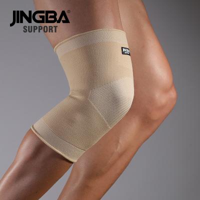 China High Elastic JINGBA SUPPORT 40610 Basketball Volleyball Knee Support Elastic Nylon Knee Brace Protector Sports Knee Pads for sale