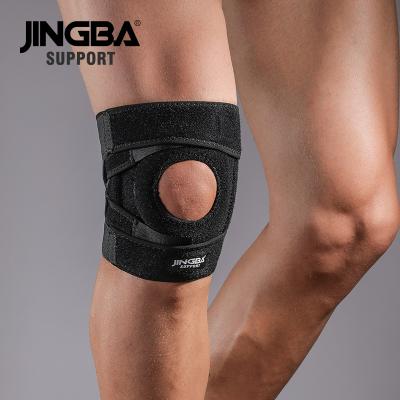 China JINGBA SUPPORT 89623 High Elastic Adjustable Neoprene Knee Pad Basketball Gym Sports Knee Brace Leg Support Pads for sale