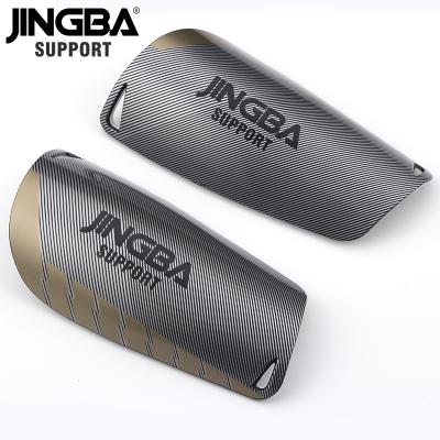 China Adult JINGBA SUPPORT Soccer Match Hot Breathable Protective Carbon Shin Guard Soccer Shin Guard Custom Selling Logo Manufacturer for sale