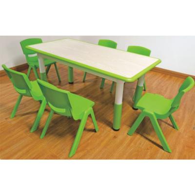 China Children table high quality plastic school table kids reading and chairs kids tables fast delivery for sale