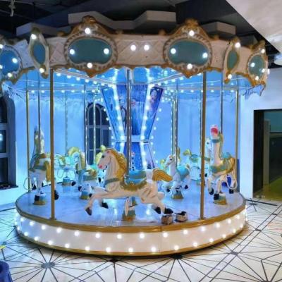 China Human Gyro Rides Carousel Amusement Rides High Quality Kids Rides Used Carousel For Sale for sale