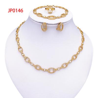 China 4pcs/set support customization dubai jewelry jewelry sets luxury jewelry set for women/men for sale