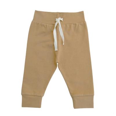 China Custom Organic Cotton Jersey Baby Gift Set Anti-pilling Baby Pants Baby Leggings for sale