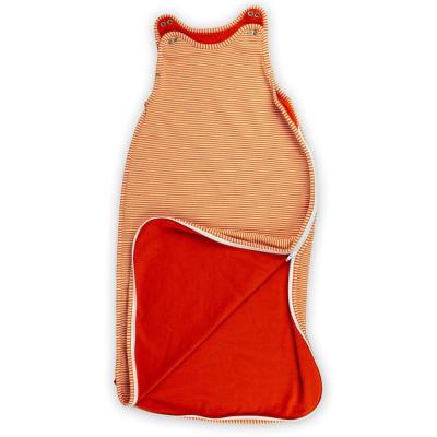 China Breathable Customized Organic Cotton Baby Sleep Sack Knitted Baby Sleeping Bag for sale