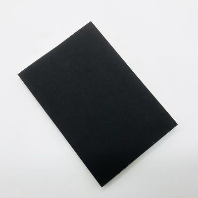 China Personalize Custom Kraft Paper Black Cover Special Discover Binding Cheap Notebook for sale