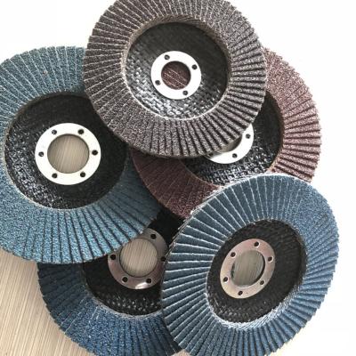 China For Iron Flap Disc/Polishing Wheel /40/60/80/120 Grit Flap Disc 5 Inch Grinding Wheel for sale