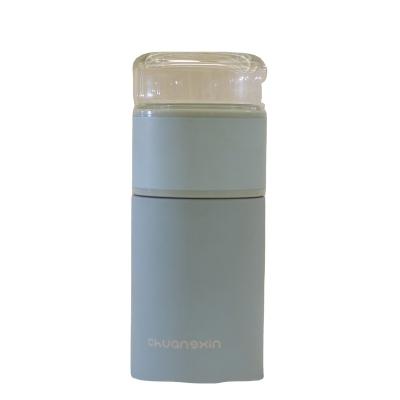 China Business Tea Water Separation Thermal Insulation Stainless Steel Water Glass Cup for sale