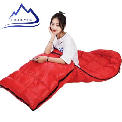 China Envelope Type (OEM) Envelope Splicing Filled Down Popular Customized Sleeping Bag Single Sleeping Bag Hot-selling for sale