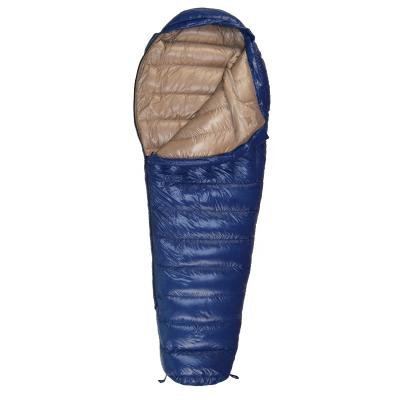 China Sales Outdoor Camping 800g Duck Down Compact Mummy Sleeping Portable Ultralight Bag From Manufacturer for sale