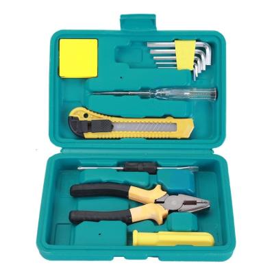 China General Durable Repairs 7pc Household Hand Repairing Tool Box Set Kit for sale