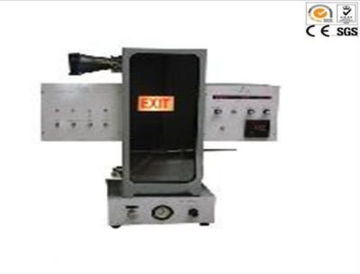 China Micro Computer Plastic Vertical Burn Test , ASTM D 2843 Smoke Testing Equipment for sale