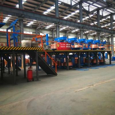 China Upwards Continuous Casting Machine For Oxygen Free Copper Rod Wire Drawing for sale