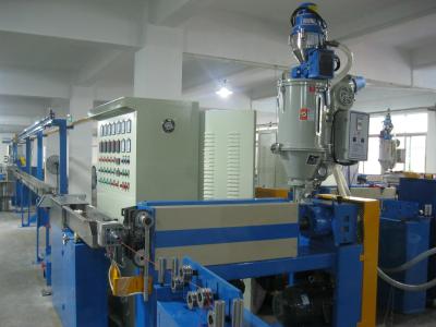 China Germany-Siemens Motor PVC PE Insulation Wire Extrusion Machine Wire making machine for sale