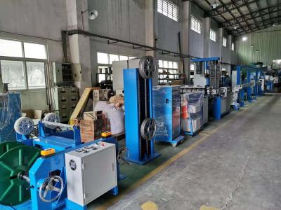 China 70+35mm Pvc Insulated Wire Extrusion Machine / Cable Making Machine for sale