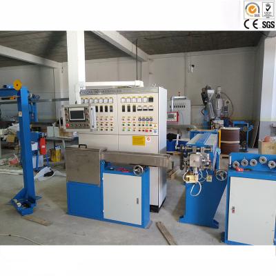 China Precise Electric Wire Extrusion Machine Two Layer Or Color Insulated Cable Co - Extrusion Line for sale