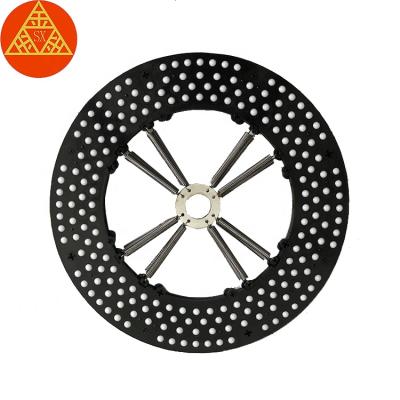 China Lathe Bear Self Centering Plate For Truck Wheel Alignment Turntable for sale