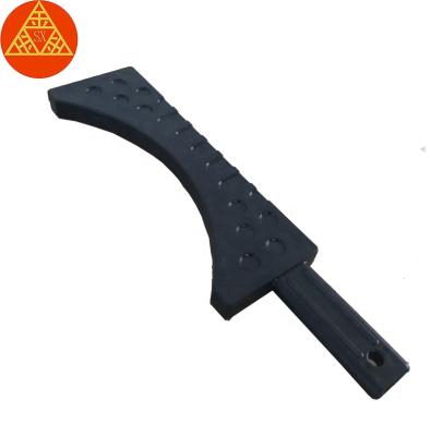 China Good Quality Self Centering Rubber Plastic Overrun Bridge For JB C Wheel Alignment Turntable for sale