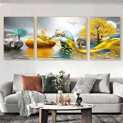 China High Quality Modern Wall Art Frame Paint Kit Seascape Painting for Wedding Decorations for sale