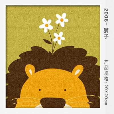 China Eco-Friendly Anime Canvas Paint By Numbers With Solid Wood Frame For Kids And Adult Beginner for sale