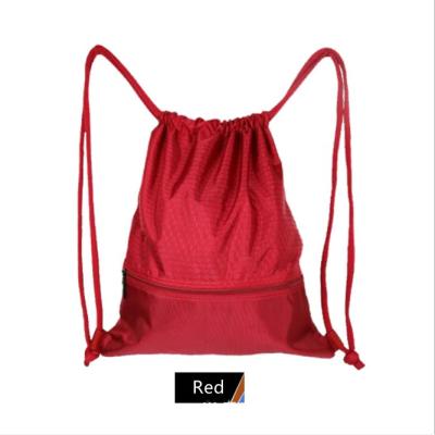 China Eco-Friendly Outdoor Tool Fitness Drawstring Bag Backpack Sports School Recycling Bag for sale