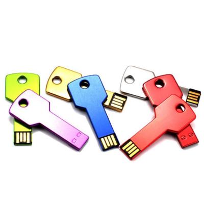 China Flash Chip Class A Flash Pen Driver 4GB 8GB 16GB 32GB 64GB Flash Disk Usb Drive Flash Items USB Pendrive Metal Shape Promotional Memory Key Stick for sale