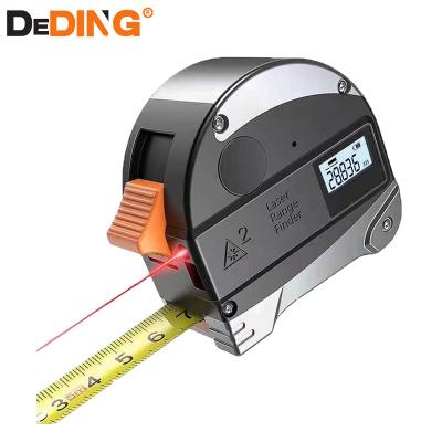 China Wholesale Portable Factory Price 40m Digital LED Range Finder Laser Measuring Tape for sale