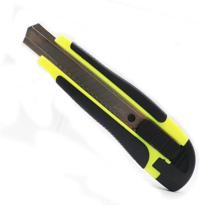 China Suitable Wallpaper Cutting Metal Push Knife Box Cutter Knife Blade for sale