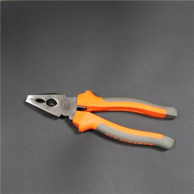 China Open Slide Carbon Steel Materials Wire Cutter Combination Pliers With Insulated Handle for sale