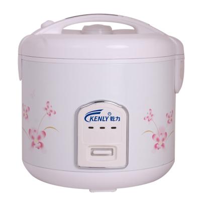 China White and blue color with flower design factory wholesale Kenly rice cooker with flower design rice cooker warmer for sale