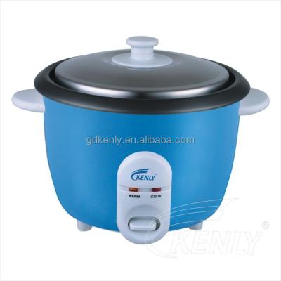 China Blue and white color with drum high quality common cheap shape simple design rice cooker body 1.8L/2.2L/2.8L electric rice cooker for sale