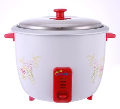 China Direct Electric Lid Stainless Steel Rice Cooker 1.8l 2.2l 2.8l Large Household Factory Supplier Drum Rice Cooker for sale