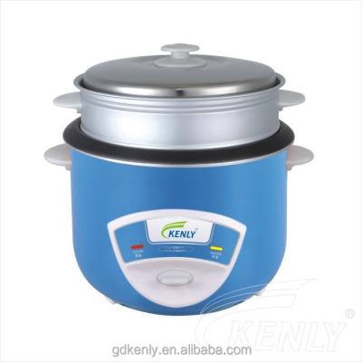 China Sky Blue Rice Cooker Sky Blue Cylinder Cooker With Steam Large Size Electric Rice Cooker for sale