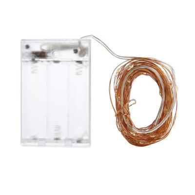 China Fashional 5m Led Copper Wire String Lights Battery Operated for Christmas Tree Light Holiday Wedding for sale