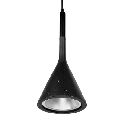 China Modern Polyresin Plumb Shape Cone Pendant Lamp for sale