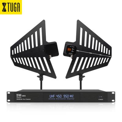 China Antenna Amplifier Xtuga GA816 Microphone Signal Distribution System Booster Wireless Antenna Amplifier for sale