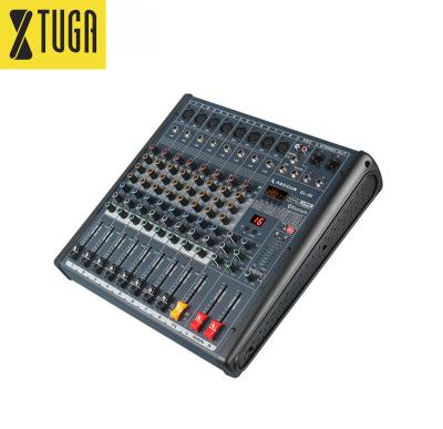 China Perfect Fast Delivery Professional Audio Mixer Xtuga GL80 Sound Console 8 Channels Sound for sale