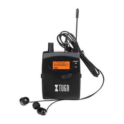 China Helmet Microphone UHF Radio In Ear Monitor Bodypack System Receiver for sale