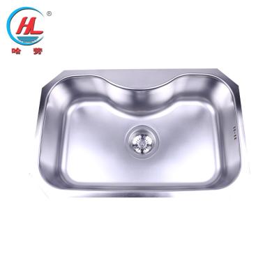 China Without Good Faucet 304 Brand Stainless Steel Bar Sink Single Bowl Kitchen Sinks for sale