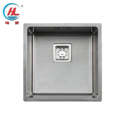 China With Faucet Multi Function Square Stainless Steel Single Bowl Sink Kitchen Sink for sale