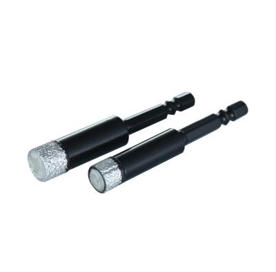 China Concrete Ceramic Marble Double Flute Diamond Diamond Core Drill Bits Dry Drilling Tools Diamond Rock Core Core Segment For Marble Granite Ceramic Tile for sale