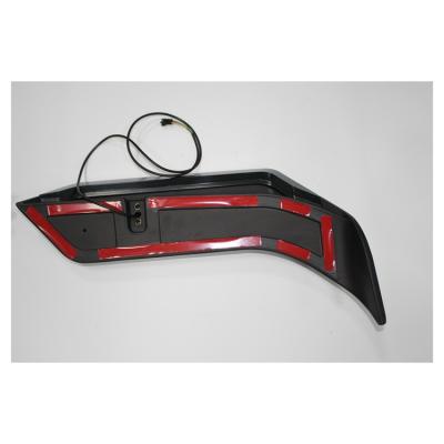 China Rear Outer Rear Spoiler Rear Wings With LED Lights For Jeep Wrangler JL JK for sale