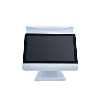 China Dual Touch Screen Touch Screen Monitor 15.6 inch and 15.6 inch / 12.5 inch All in One POS Systems Restaurant POS Touch for sale