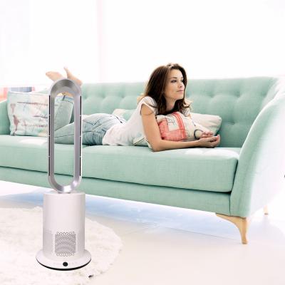 China 2021 Hazardous Substances and BIO HEPA 13 Air Purifier Portable Leafless Tower Fan Multi-Function Electric Plasma Bladeless Air Sterilizer Clean Air Removal Sterilizer for sale