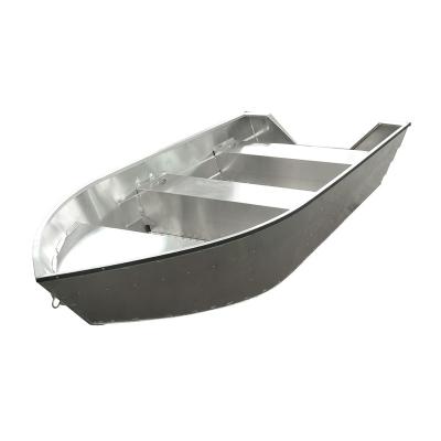 China 12ft/15ft High Quality Aluminum All Welded Aluminum V Hull Fishing Boat Utilities Rowing Boat with Best Price for sale